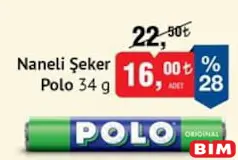 POLO NANELİ ŞEKER 33 G fiyat ve kampanya bilgisi